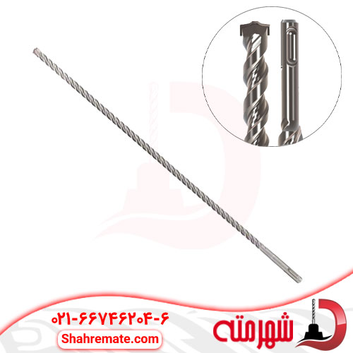 مته چهار شیار مخصوص دیوار سایز 460×10 میلی متر