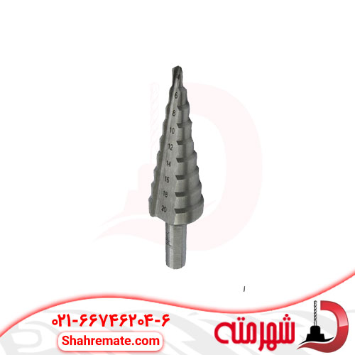 مته مخروطی استیل سایز 4 الی 20 میلی متر