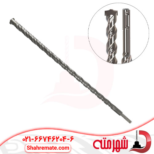 8 مته چهار شیار مخصوص دیوار سایز 800×22 میلی متر - Image 1